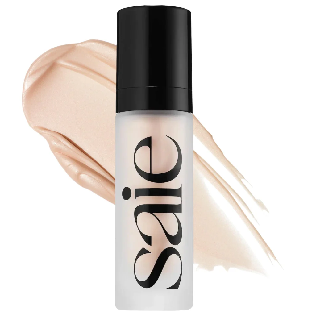 Saie | Glowy Super Gel Lightweight Dewy Multipurpose Illuminator (Iluminador en gel ligero multiusos con acabado glow)