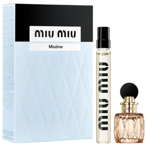 Miu Miu | Mini Miutine Eau De Parfum Perfume Duo Gift Set