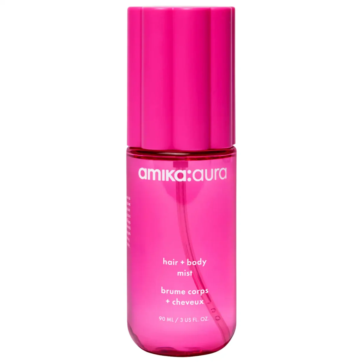 amika | amika:aura Hair & Body Mist with Vanilla and Pink Grapefruit (Mist de fragancia para cabello y cuerpo con vainilla y toronja rosa)