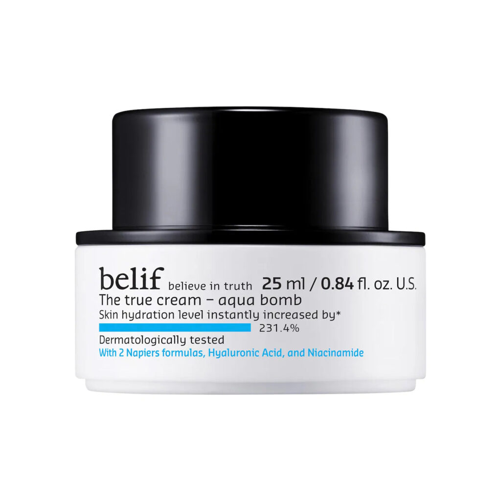 belif | The True Cream Aqua Bomb with Hyaluronic Acid and Niacinamide