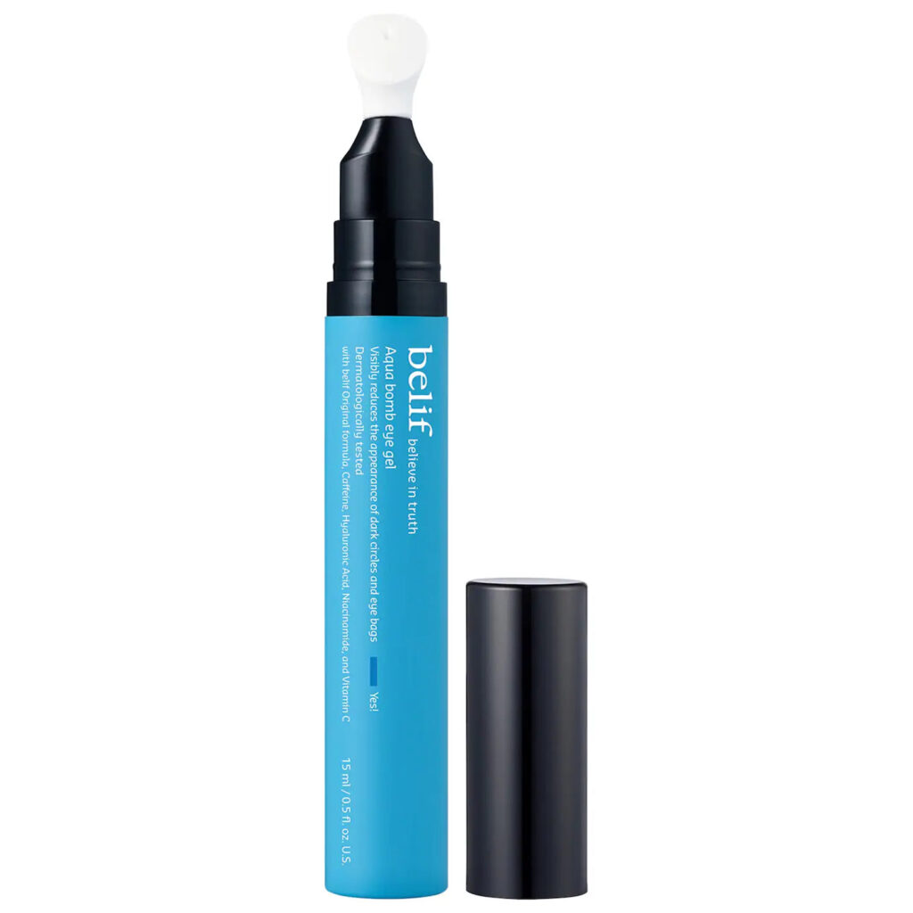 belif | Aqua Bomb Depuffing Eye Gel with Caffeine + Hyaluronic Acid