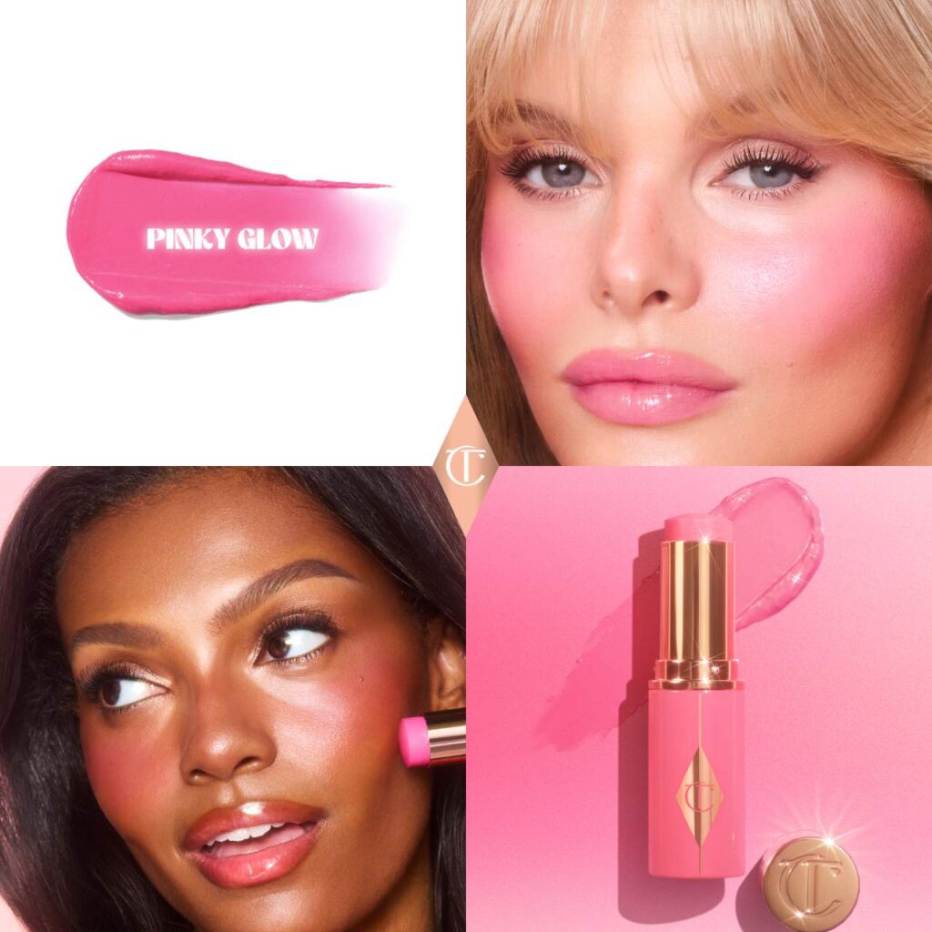 Charlotte Tilbury | Unreal Lip + Cheek Glow Blush Stick with Hyaluronic Acid
