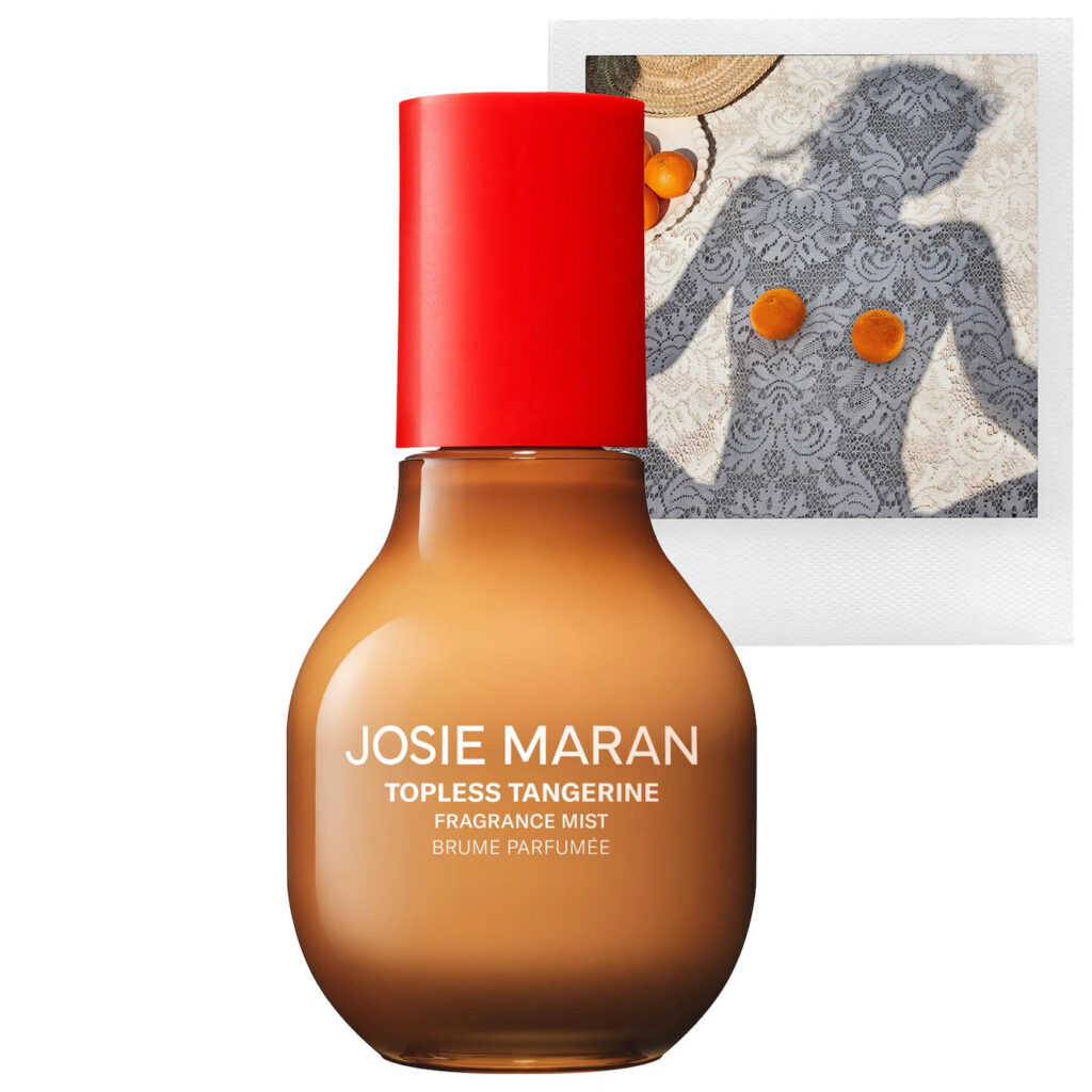 Josie Maran | Body + Hair Fragrance Mist with 100% Natural Scents | Topless Tangerine