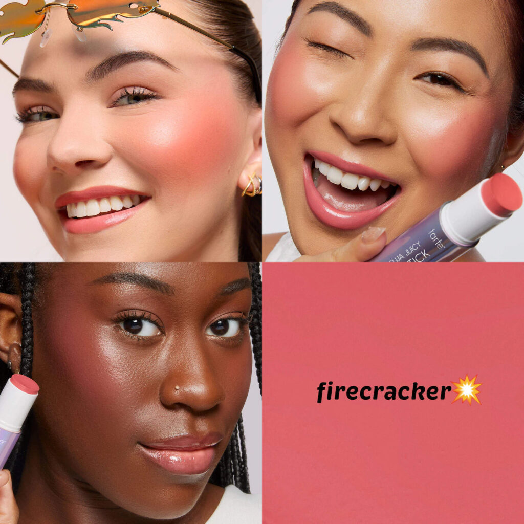 tarte | maracuja multi-stick cream blush stick & lip tint with hyaluronic acid