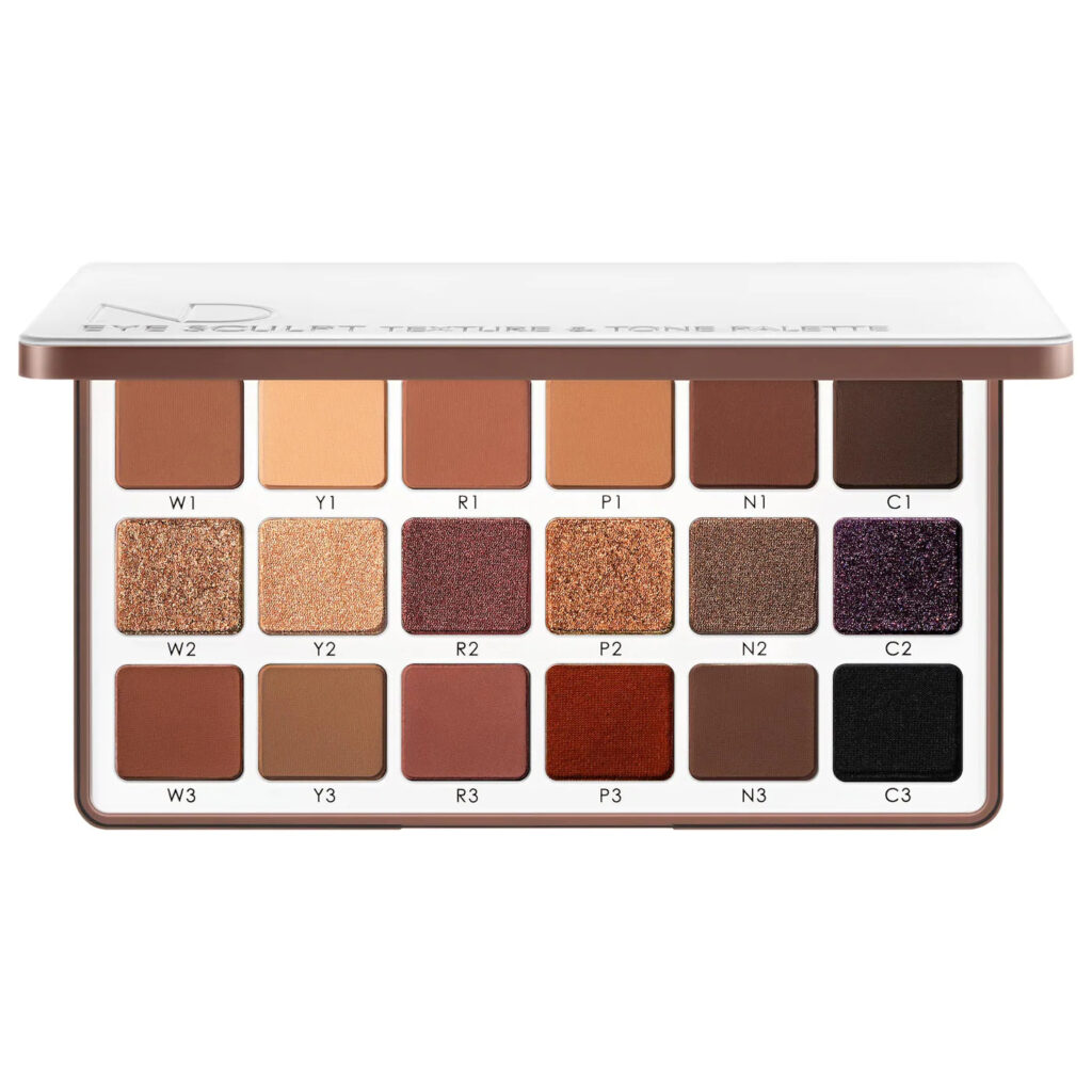 NATASHA DENONA | Eye Sculpt Texture & Tone Eyeshadow Palette | Dramatic