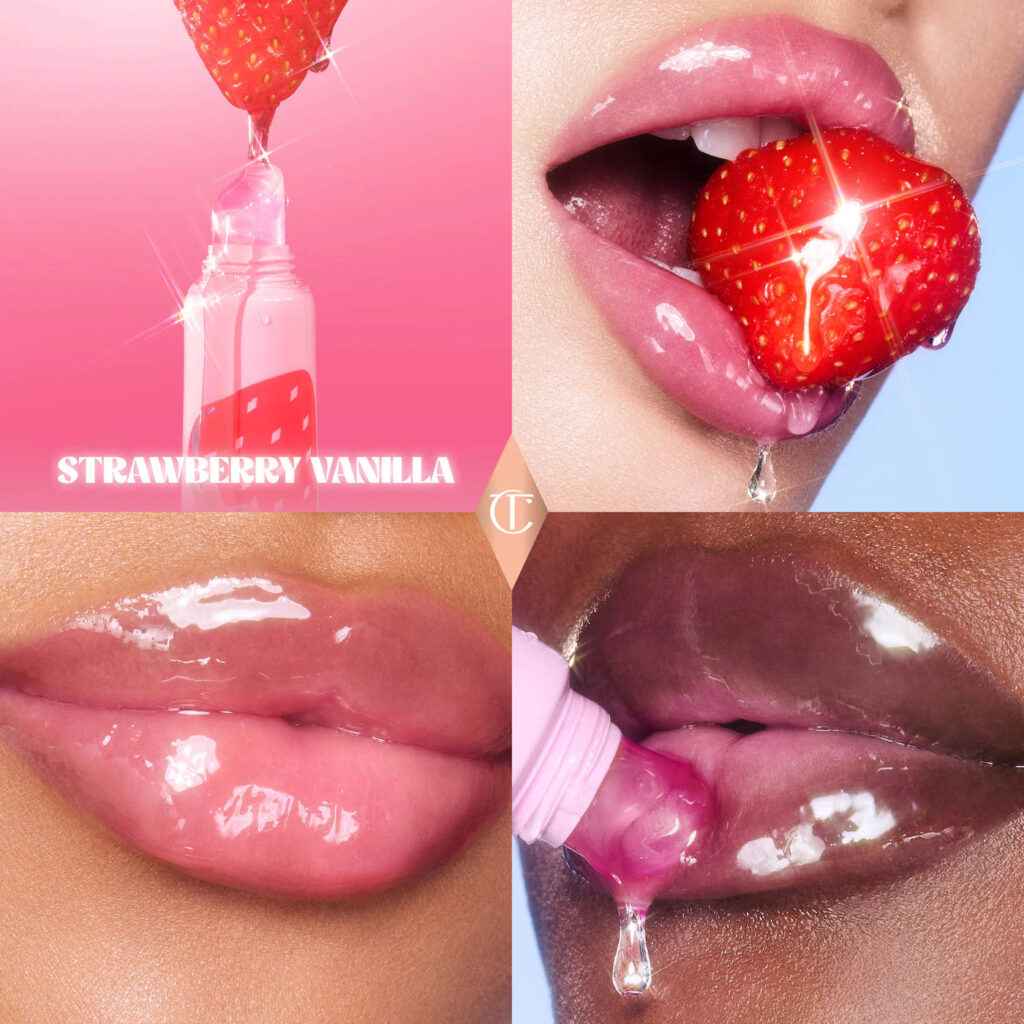 Charlotte Tilbury | Unreal Lips Healthy Glow Nectar Lip Oil with Hyaluronic Acid and Vitamin E