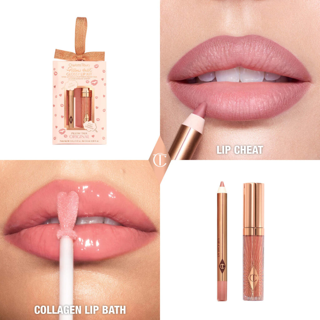 Charlotte Tilbury | Mini Pillow Talk Glossy Lip Duos