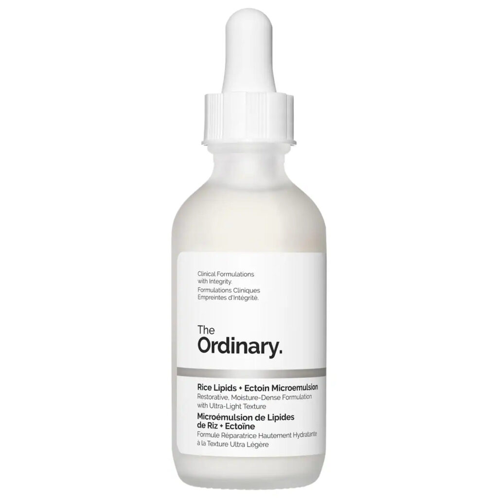 The Ordinary | Rice Lipids + Ectoin Microemulsion Moisturizer for Soothing Hydration & Reduced Redness (Hidratante con Rice Lipids y Ectoína)