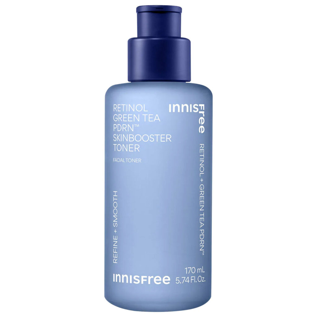 innisfree | Retinol Green Tea PDRN™ Toner for Smoothing & Firming (Tónico con Retinol y Té Verde)