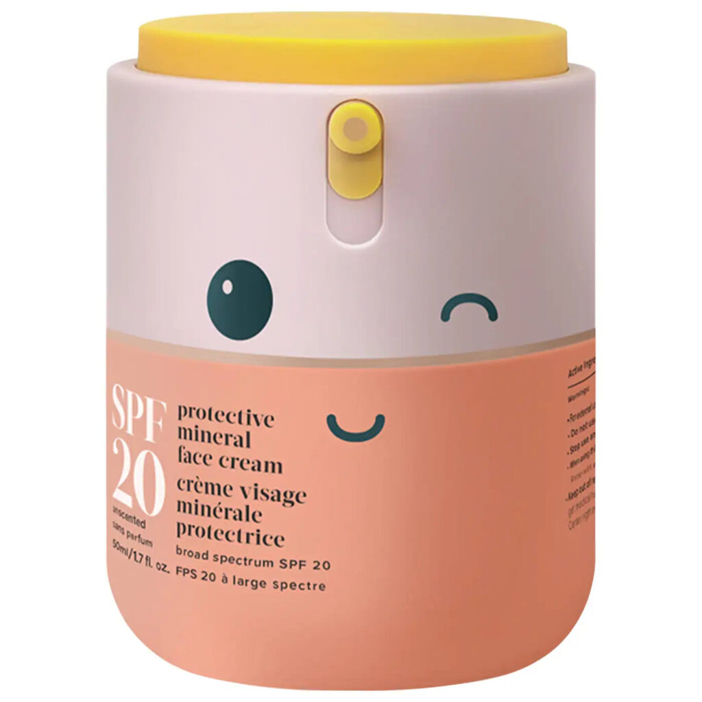 Evereden | Kids 2-in-1 Mineral Face Cream & Sunscreen SPF20 (Crema Facial Mineral 2 en 1 para Niños con Protector Solar SPF 20)