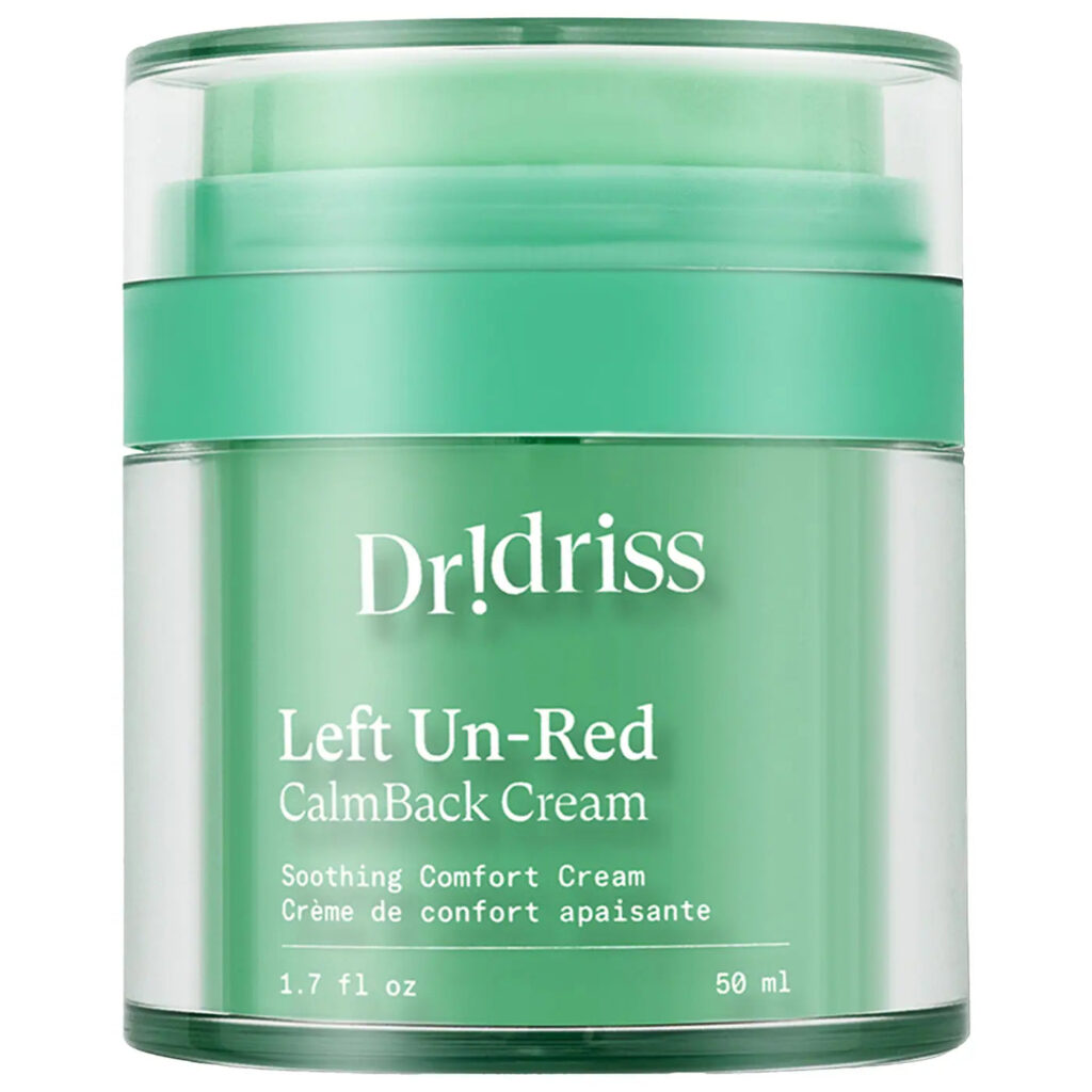 Dr. Idriss | Left Un-Red CalmBack Rich Face Moisturizer for Redness and Skin Barrier Health