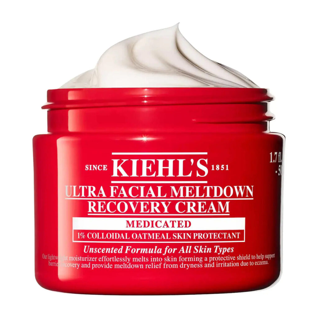 Kiehl's | Ultra Facial Meltdown Recovery Medicated Cream with Colloidal Oatmeal (Crema Facial Calmante y Reparadora con Avena Coloidal)