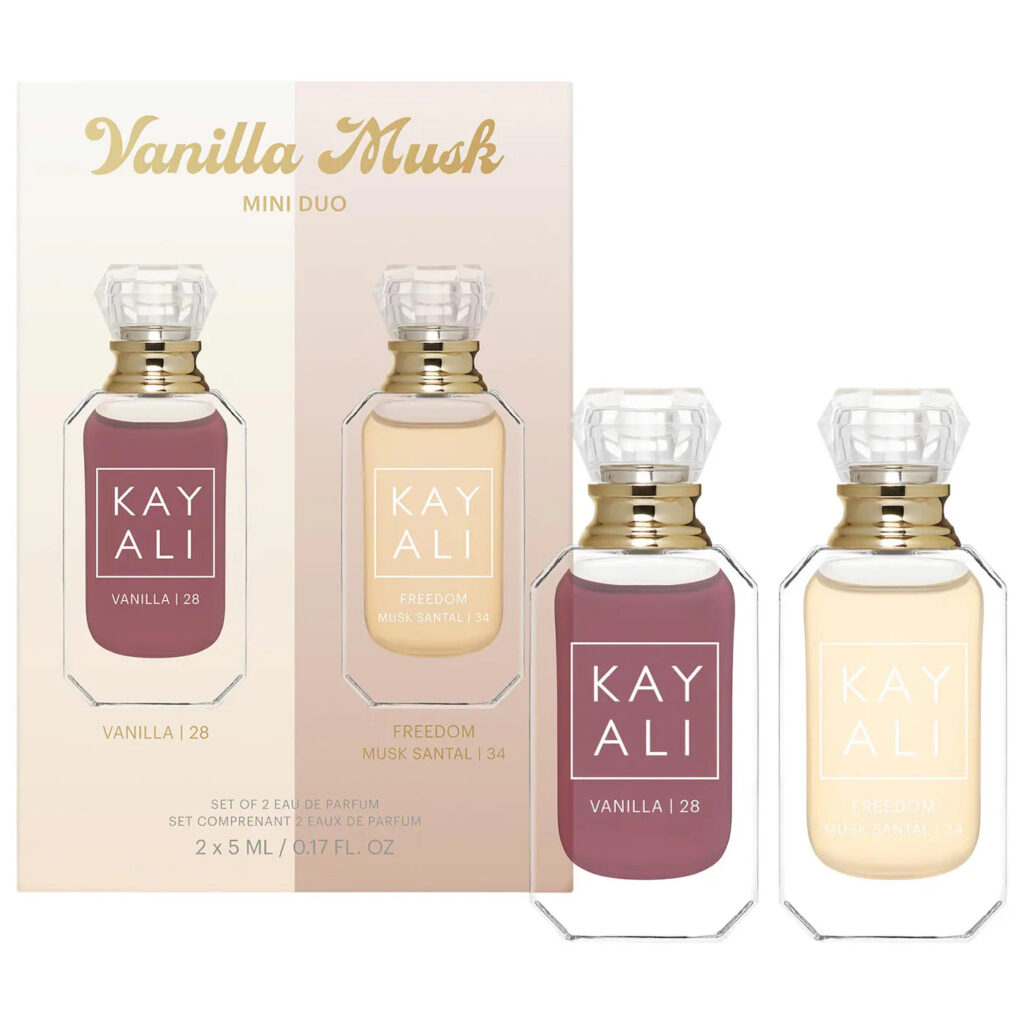 KAYALI | Vanilla Musk Mini Duo Perfume Gift Set (Set mini de Perfumes)