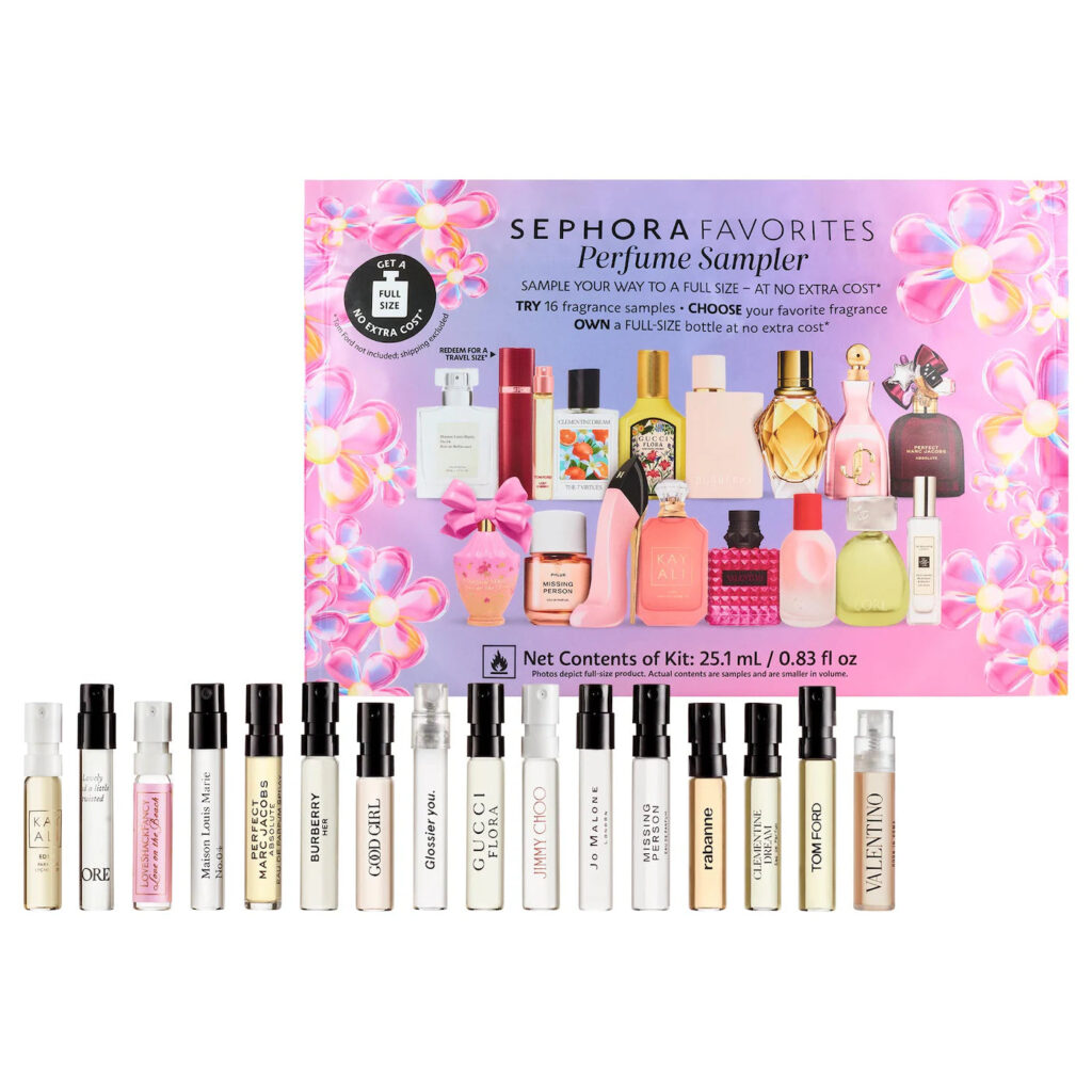 Sephora Favorites | Flirty Trending Scents Perfume Sampler Set w/ Redeemable Voucher (Set de Perfumes)