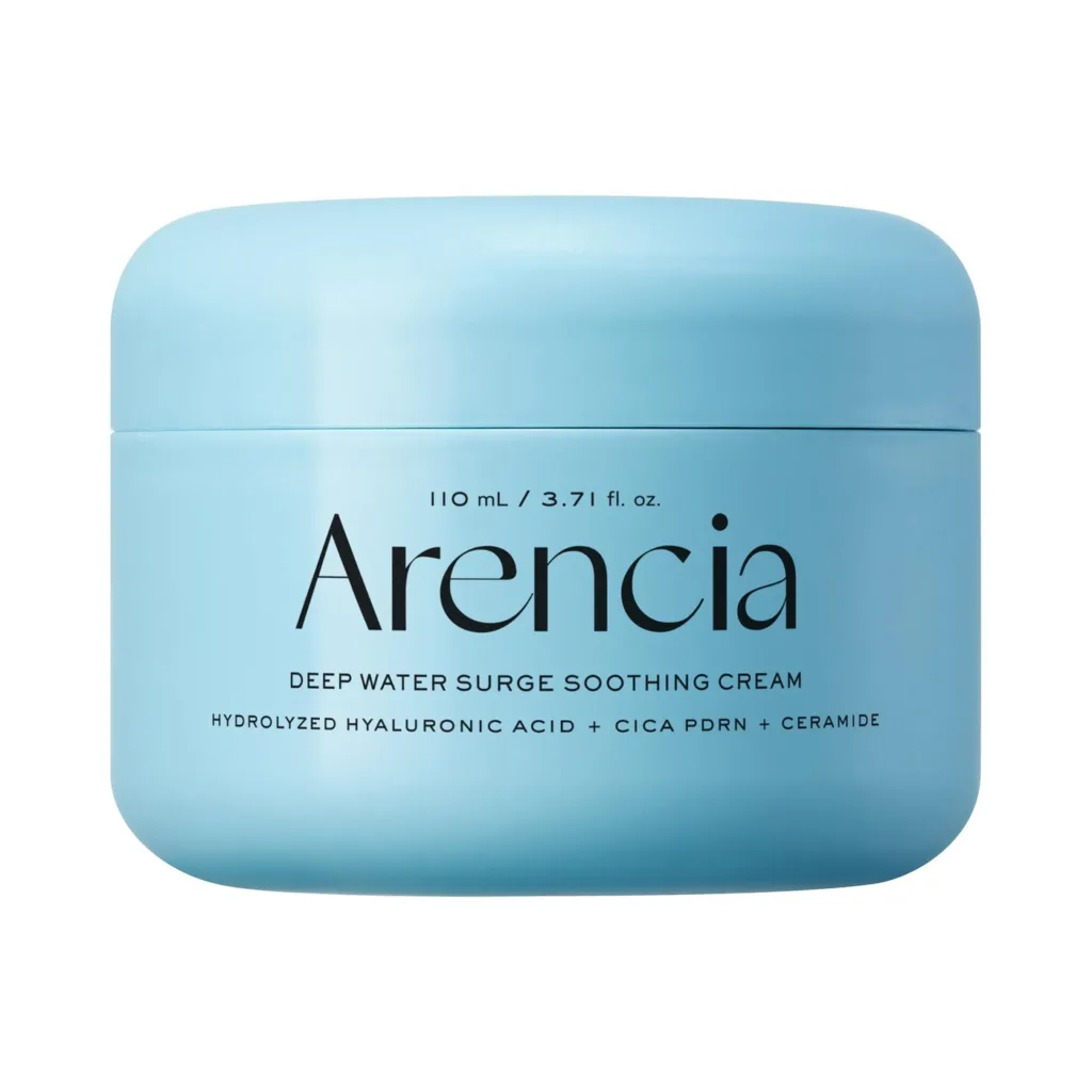 Arencia | Deep Water Surge Hydrating Cream Moisturizer with Cica PDRN, Hyaluronic Acid, and Ceramide