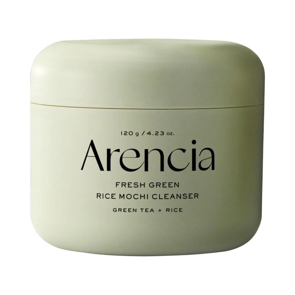 Arencia | Fresh Green Rice Mochi Foaming Cleanser with Green Tea and Tea Tree for Acne-Prone Skin