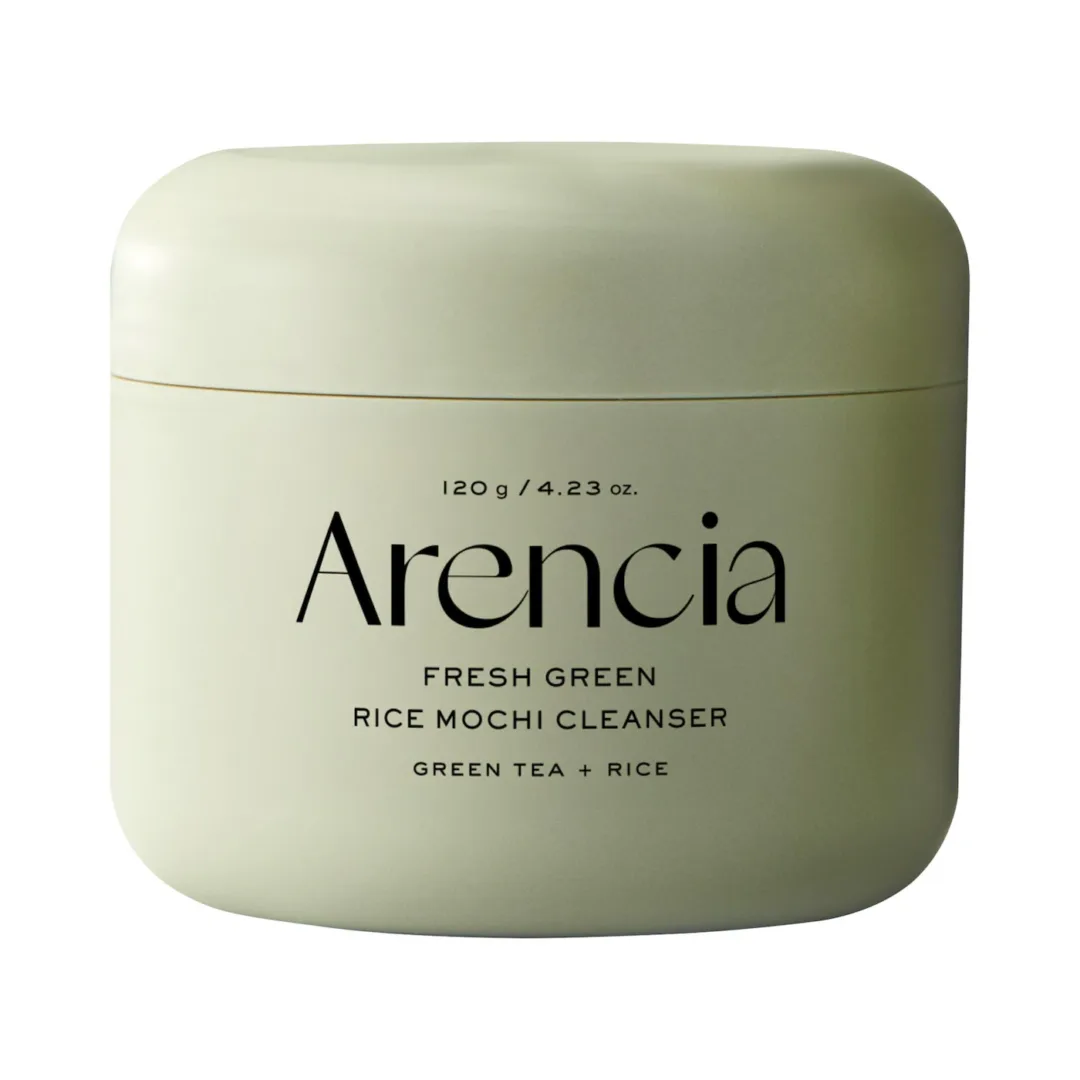 Arencia | Fresh Green Rice Mochi Foaming Cleanser with Green Tea and Tea Tree for Acne-Prone Skin