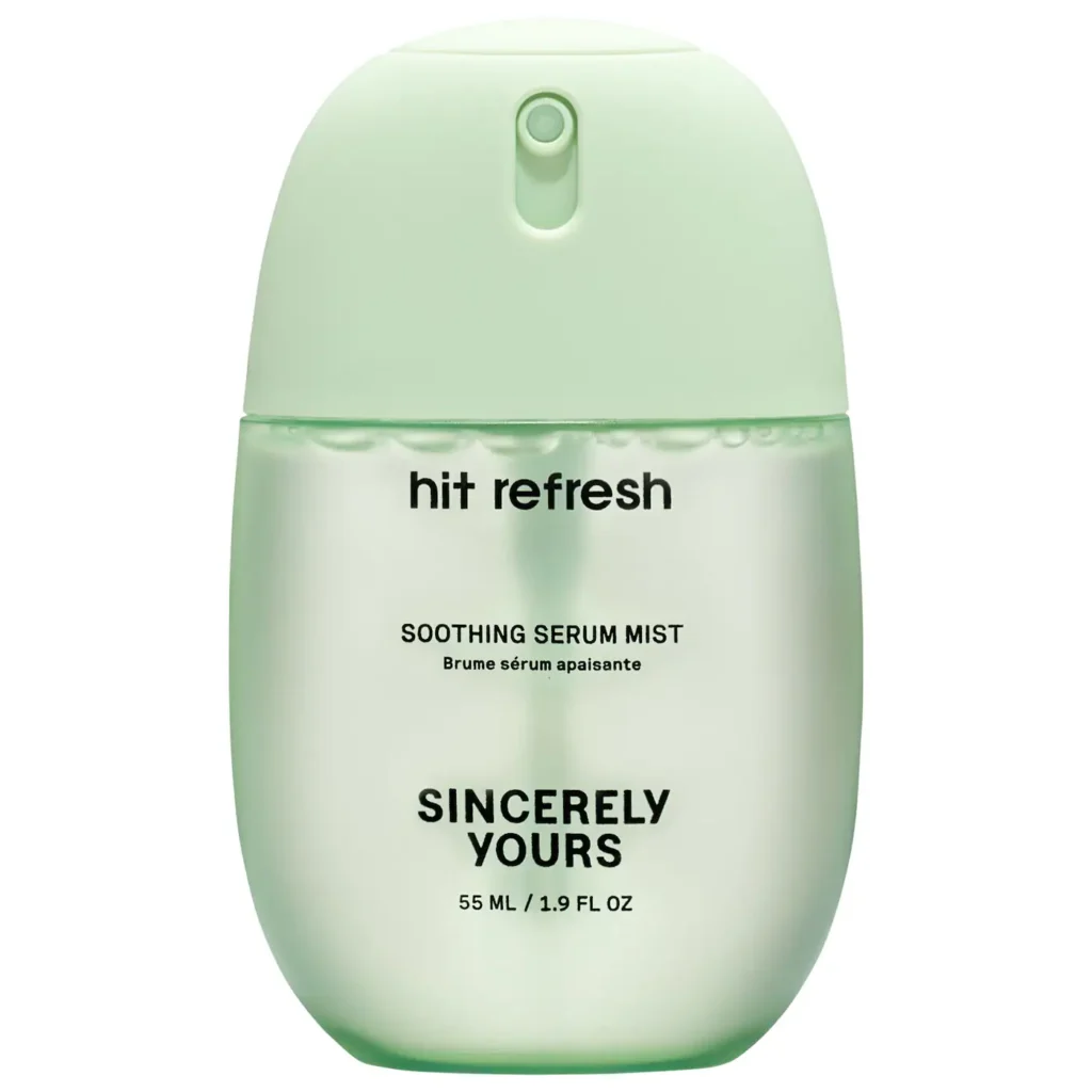 Sincerely Yours | Hit Refresh Soothing and Hydrating Serum Mist with Cucumber Extract