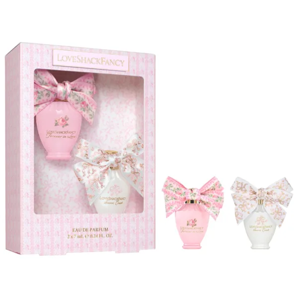 LoveShackFancy | Mini Forever in Love & Secret Crush Eau de Parfum Set (Set mini de perfumes)