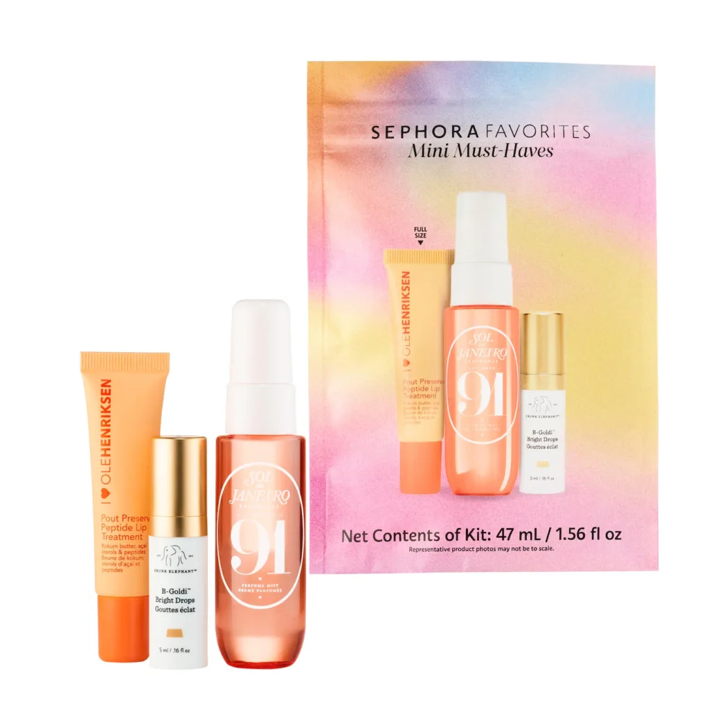 Sephora Favorites | Mini Must-Haves Set (Set mini de productos esenciales)