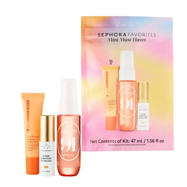 Sephora Favorites | Mini Must-Haves Set (Set mini de productos esenciales)