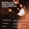 CYKLAR | Vanilla Verve Mandelic Acid Brightening Deodorant Gel with 48-Hour Odor Protection