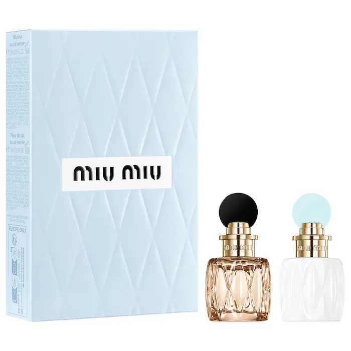 Miu Miu | Mini Miutine & Fleur de Lait Eau de Parfum Duo Gift Set