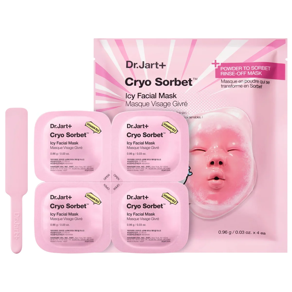 Dr. Jart+ | Cryo Sorbet Icy Facial Mask to Visibly Depuff