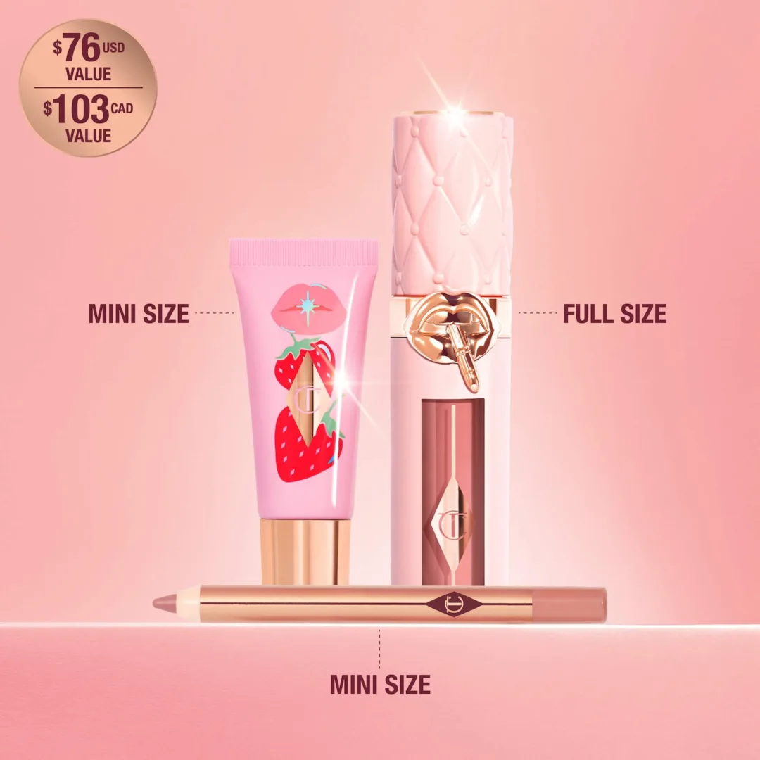 Charlotte Tilbury | Juicy, Plumper-Looking Lips Kit