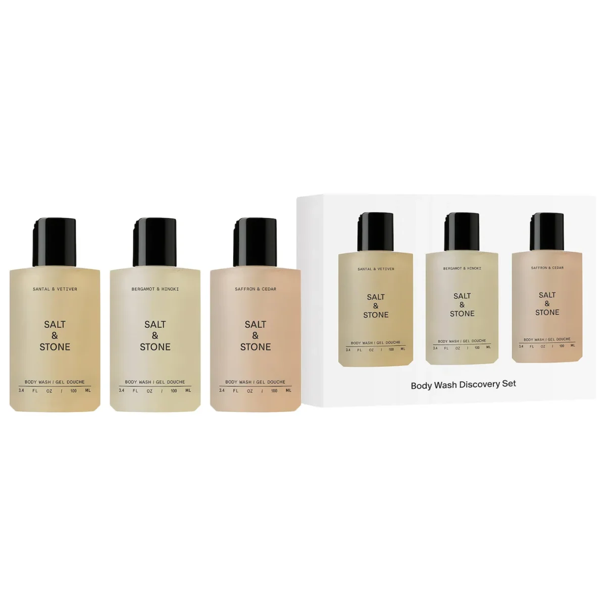 Salt & Stone | Mini Body Wash Discovery Gift Set