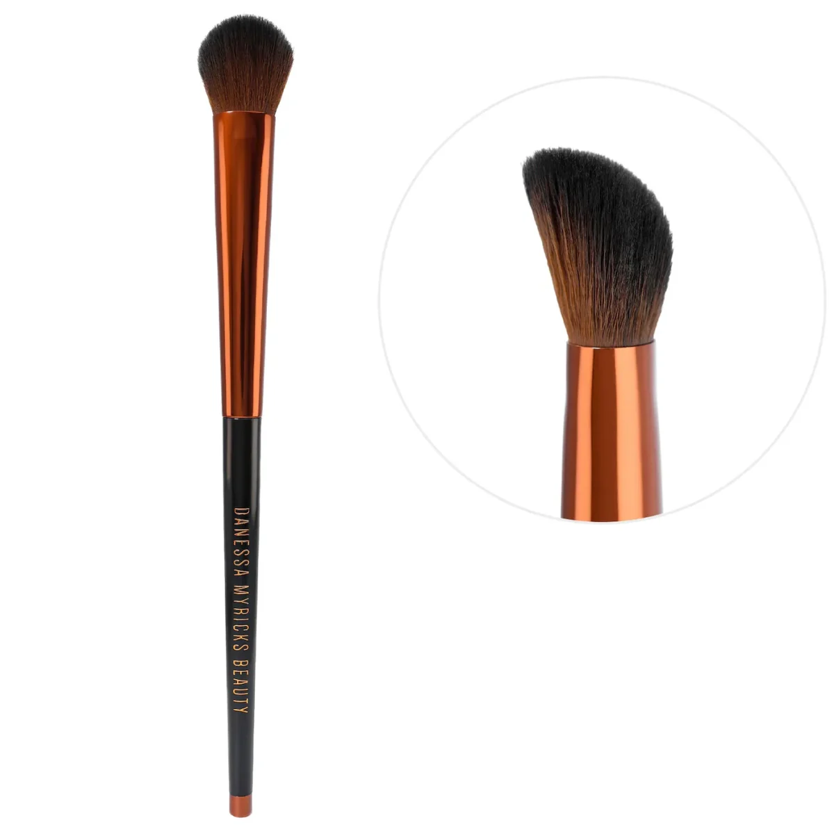 Danessa Myricks Beauty | Yummy Face 3.0 Targeted All Over Face Conceal & Sculpt Brush- For liquid, Creams or Powders