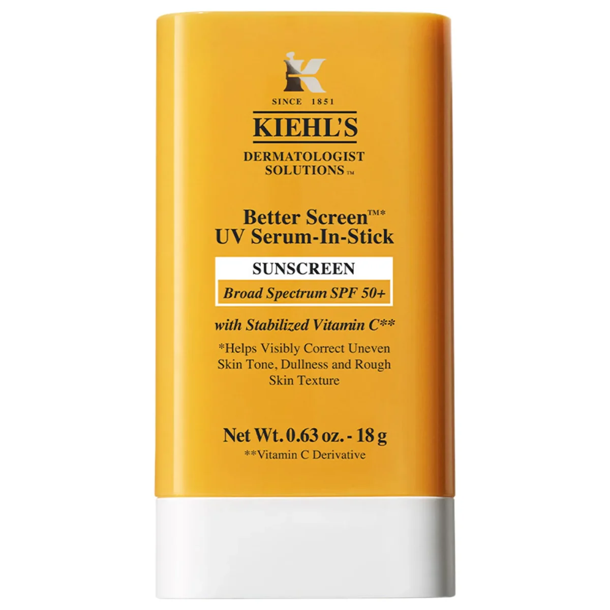 Kiehl's Since 1851 | Better Screen UV Serum-In-Stick Sunscreen SPF 50+ (Protector solar en barra tipo sérum SPF 50+)