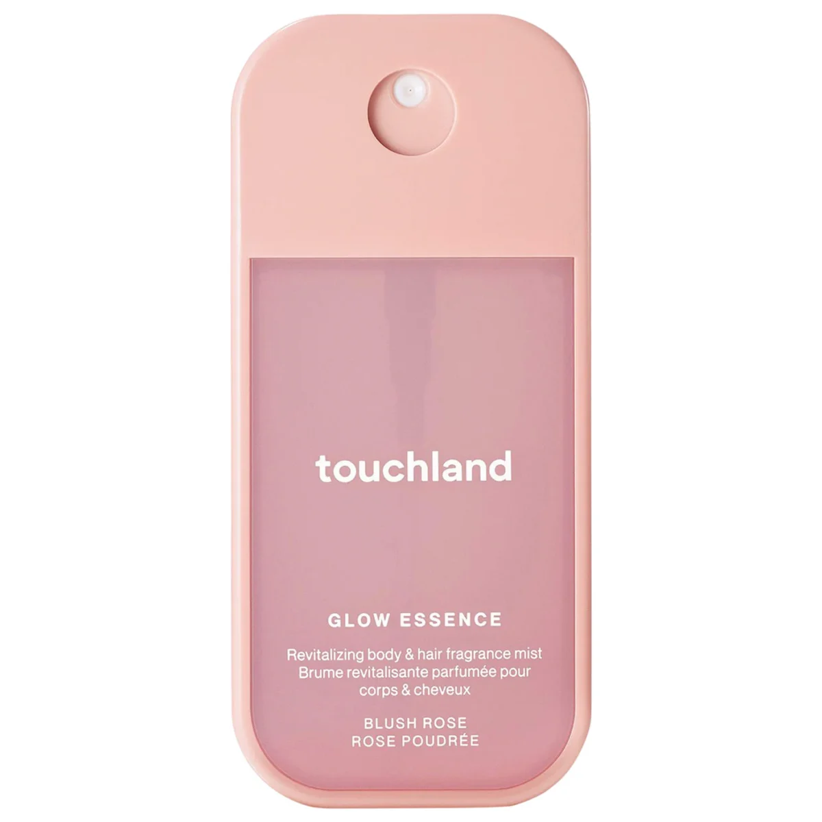 Touchland  Blush Rose Glow Essence Body & Hair Fragrance Mist (Mist perfumada para cuerpo y cabello)