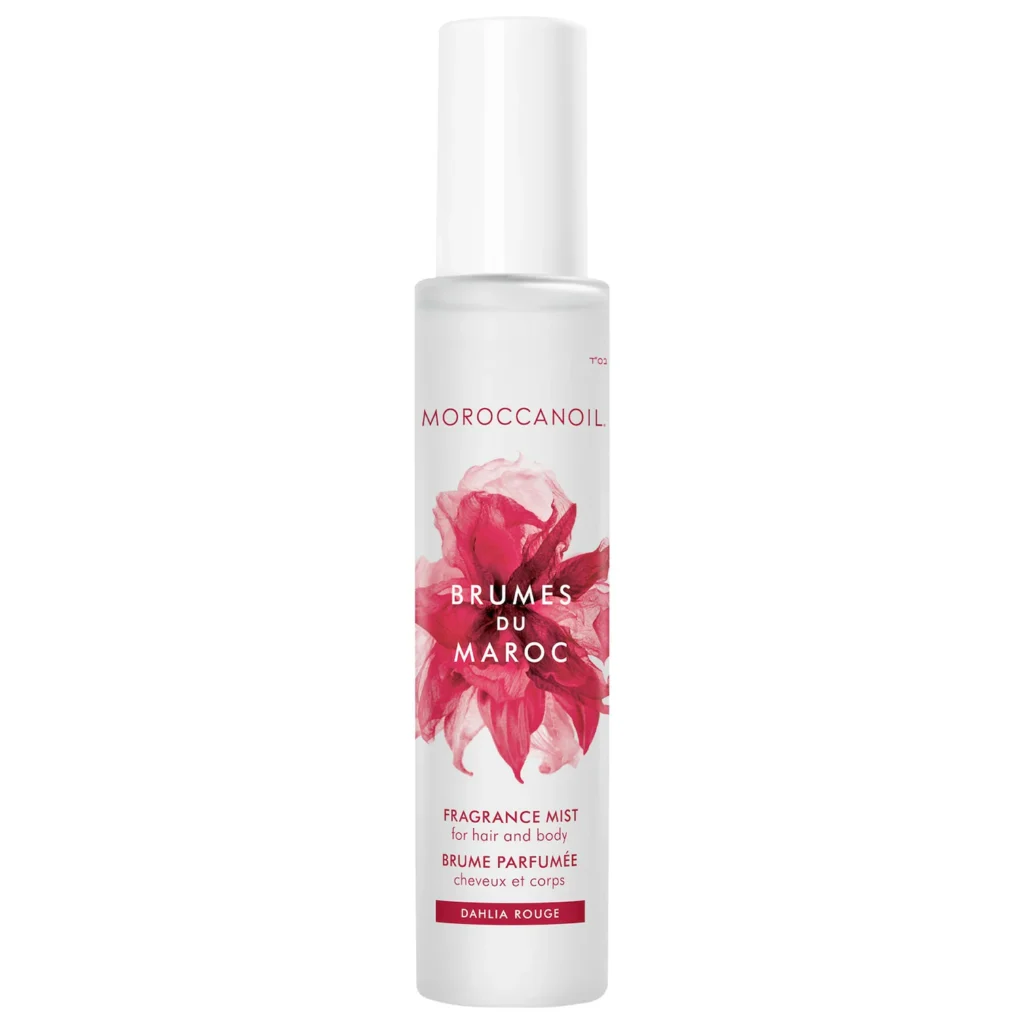 Moroccanoil | Dahlia Rouge Hair & Body Fragrance Mist with Dahlia Petal & Pearl Tuberose (Mist perfumado para cabello y cuerpo con dalia y nardo perlado)