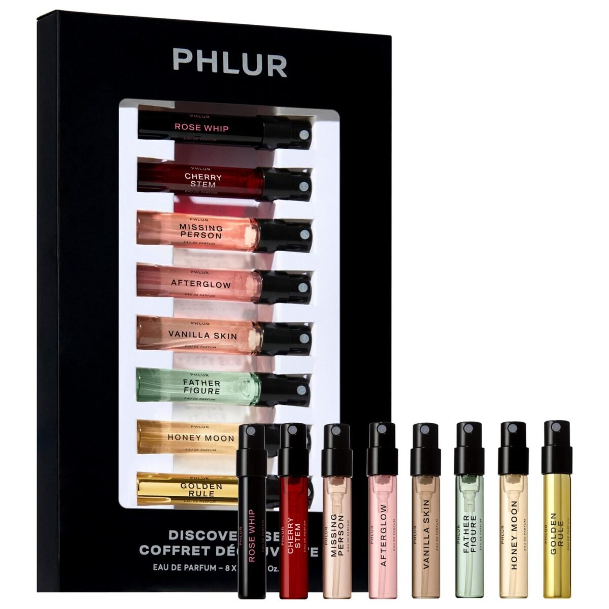 PHLUR | Fragrance Sampler Set (Set de perfumes para descubrir fragancias)