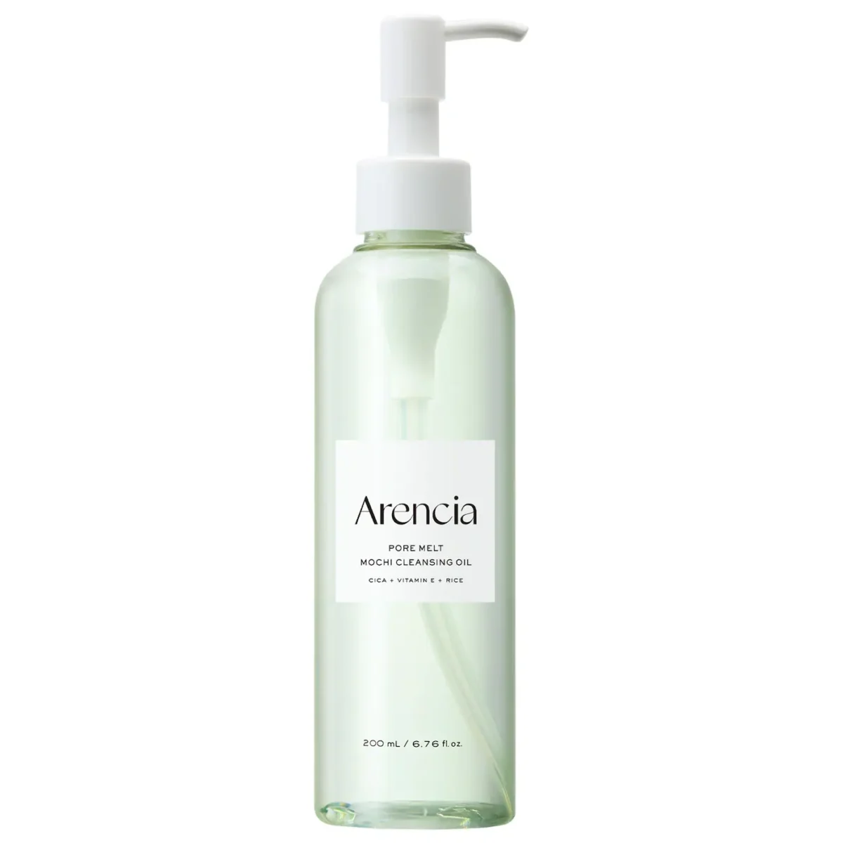 Arencia | Pore Melt Mochi Non-Comedogenic Cleansing Oil with Cica and Ceramide for Acne-Prone Skin (Aceite limpiador no comedogénico con cica y ceramidas para piel propensa al acné)
