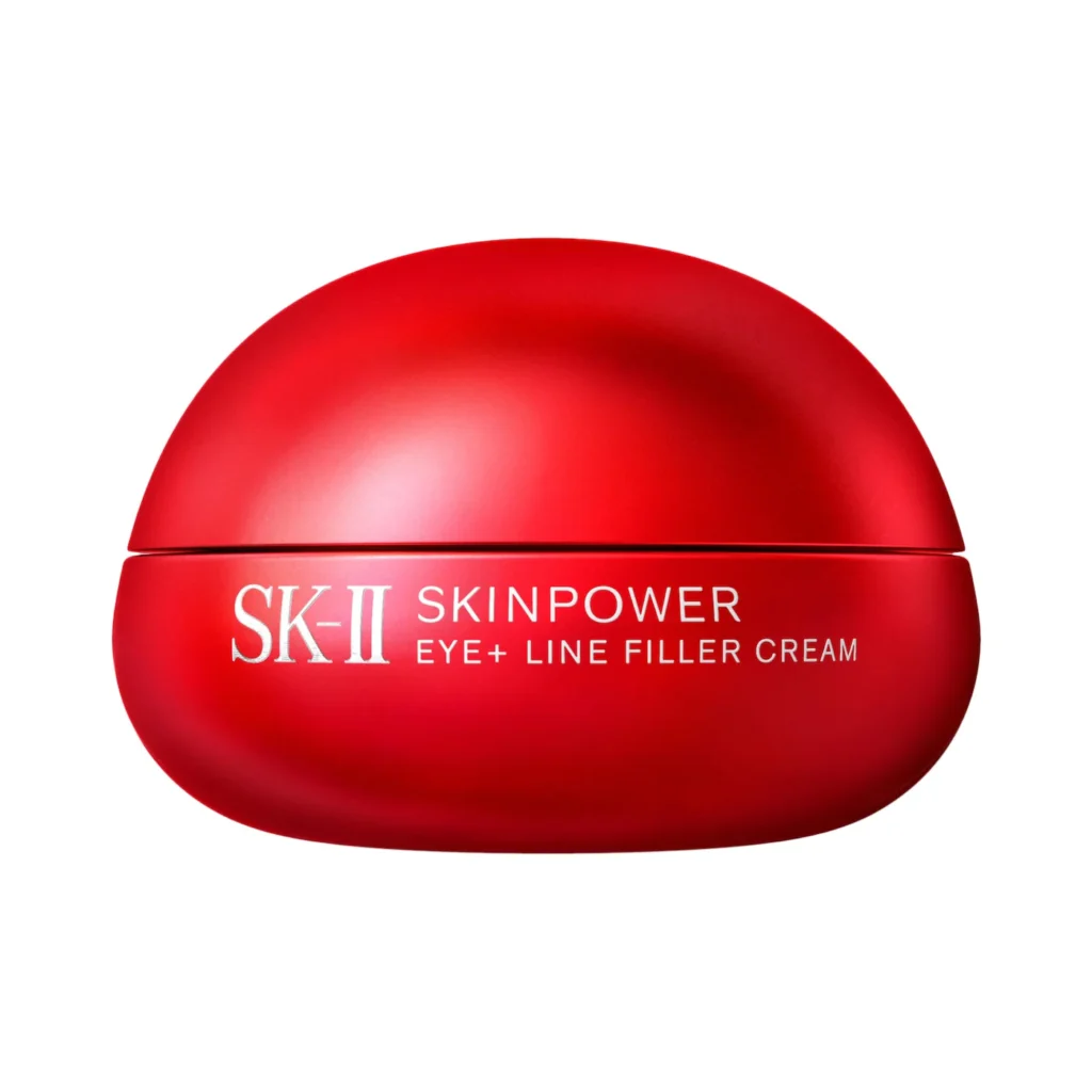 SK-II | SKINPOWER Re-New Eye + Line Filler Cream for Fine Lines, Dryness & Firmness (Crema para ojos y líneas de expresión reafirmante e hidratante)