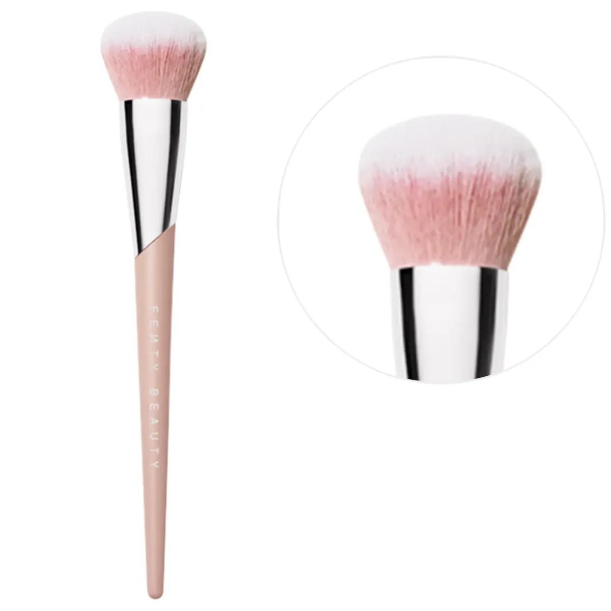 Fenty Beauty by Rihanna | Seamless Cream Blending Brush 185 (Brocha para difuminar productos en crema)