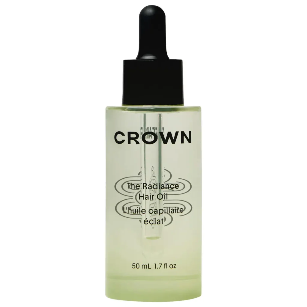 Crown Affair | The Radiance Hair Oil for Frizz-Free Shine (Aceite capilar anti-frizz para brillo luminoso)