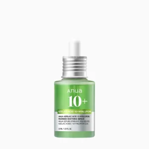 Anua |Azelaic Acid 10 Hyaluron Redness Soothing Serum (Suero Calmante con Ácido Azelaico 10% para Reducir Rojeces)