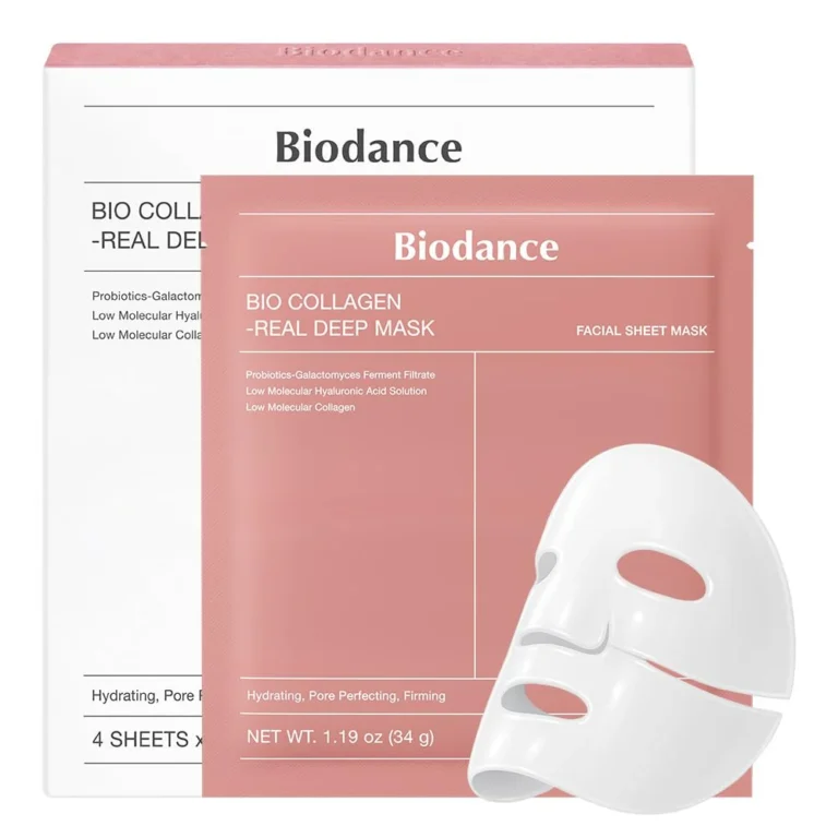 Biodance | Bio-Collagen Real Deep Mask (4 pack) (Set de 4 Mascarillas Faciales de Bio-Colágeno de Hidratación Profunda)