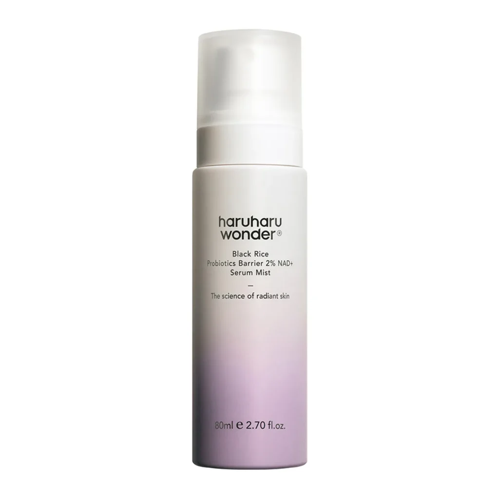 haruharu wonder | Black Rice Probiotics Barrier NAD+ Serum Mist (Mist Facial con Suero de Arroz Negro, Probióticos y NAD+)