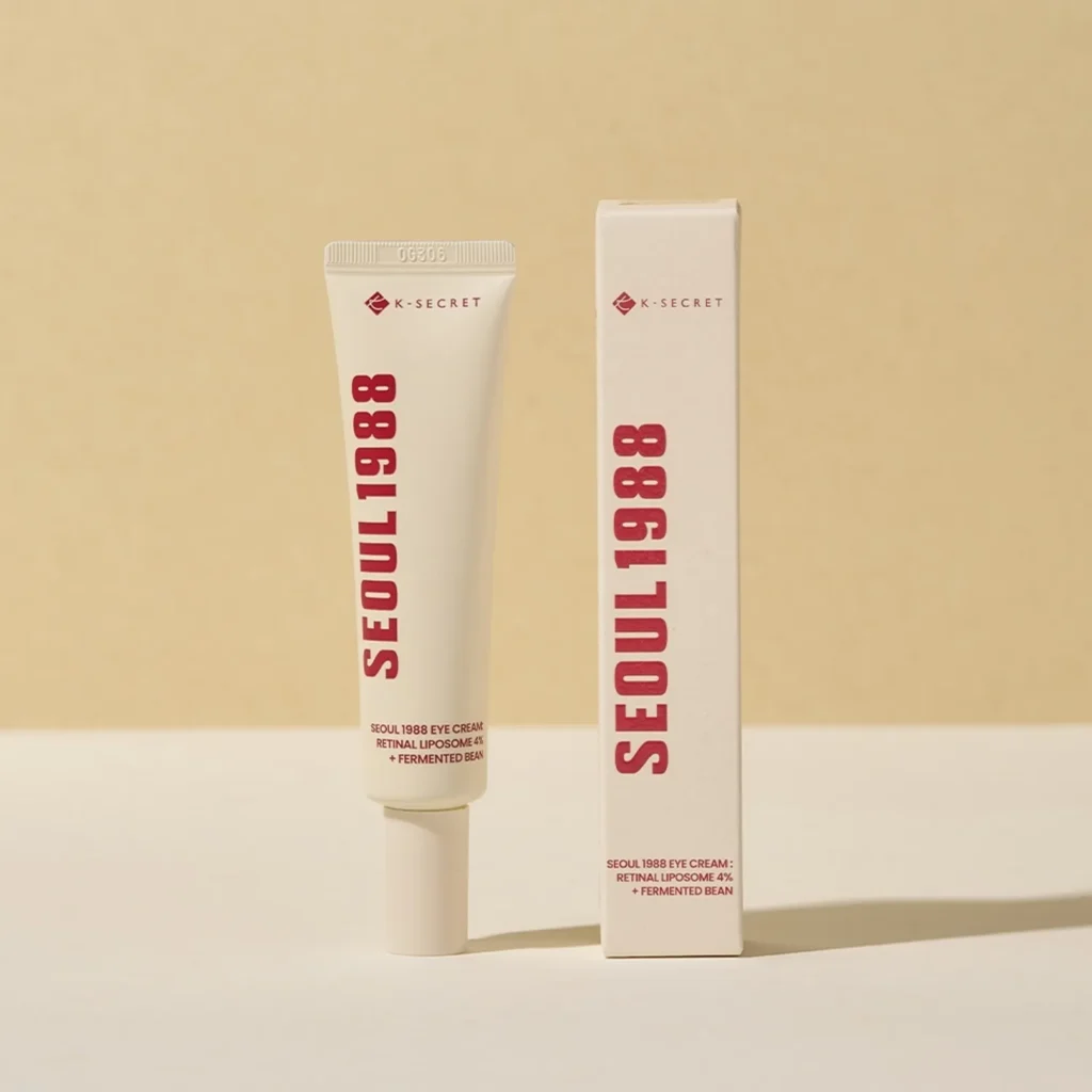 KSECRET | SEOUL 1988 Eye Cream : Retinal Liposome 4% + Fermented Bean (Crema para Contorno de Ojos con Retinal y Frijol Fermentado)