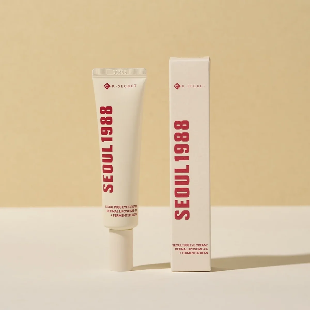 KSECRET | SEOUL 1988 Eye Cream : Retinal Liposome 4% + Fermented Bean (Crema para Contorno de Ojos con Retinal y Frijol Fermentado)
