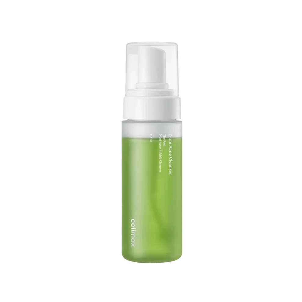 celimax | Noni Acne Bubble Cleanser (Limpiador Facial en Espuma con Noni para Piel con Acné)