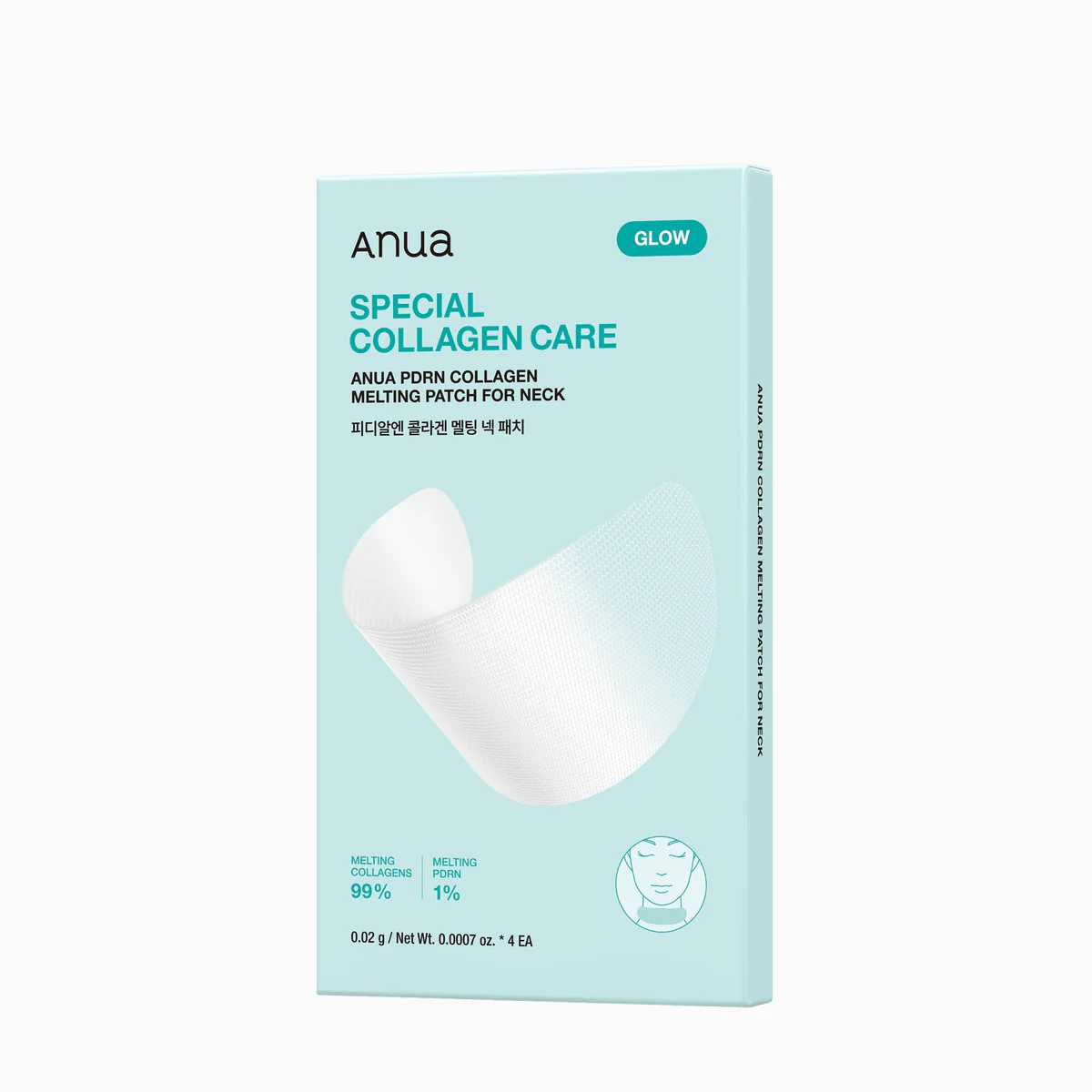 Anua | PDRN Collagen Melting Patch For Neck (Parches de Colágeno con PDRN para Cuello)