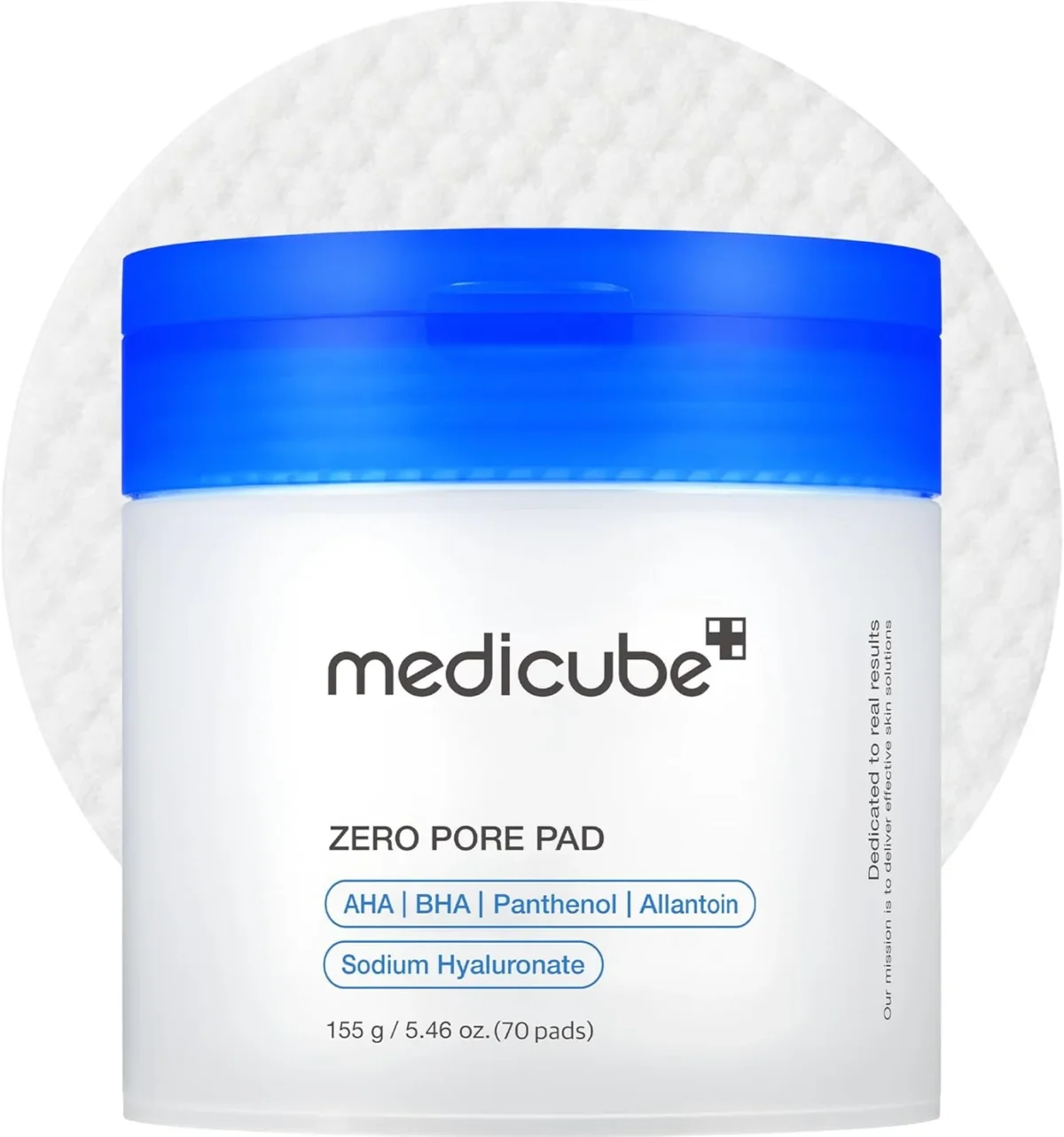 Medicube | Zero Pore Pad 2.0 (Pads Faciales para Limpiar Poros y Refinar la Textura de la Piel)