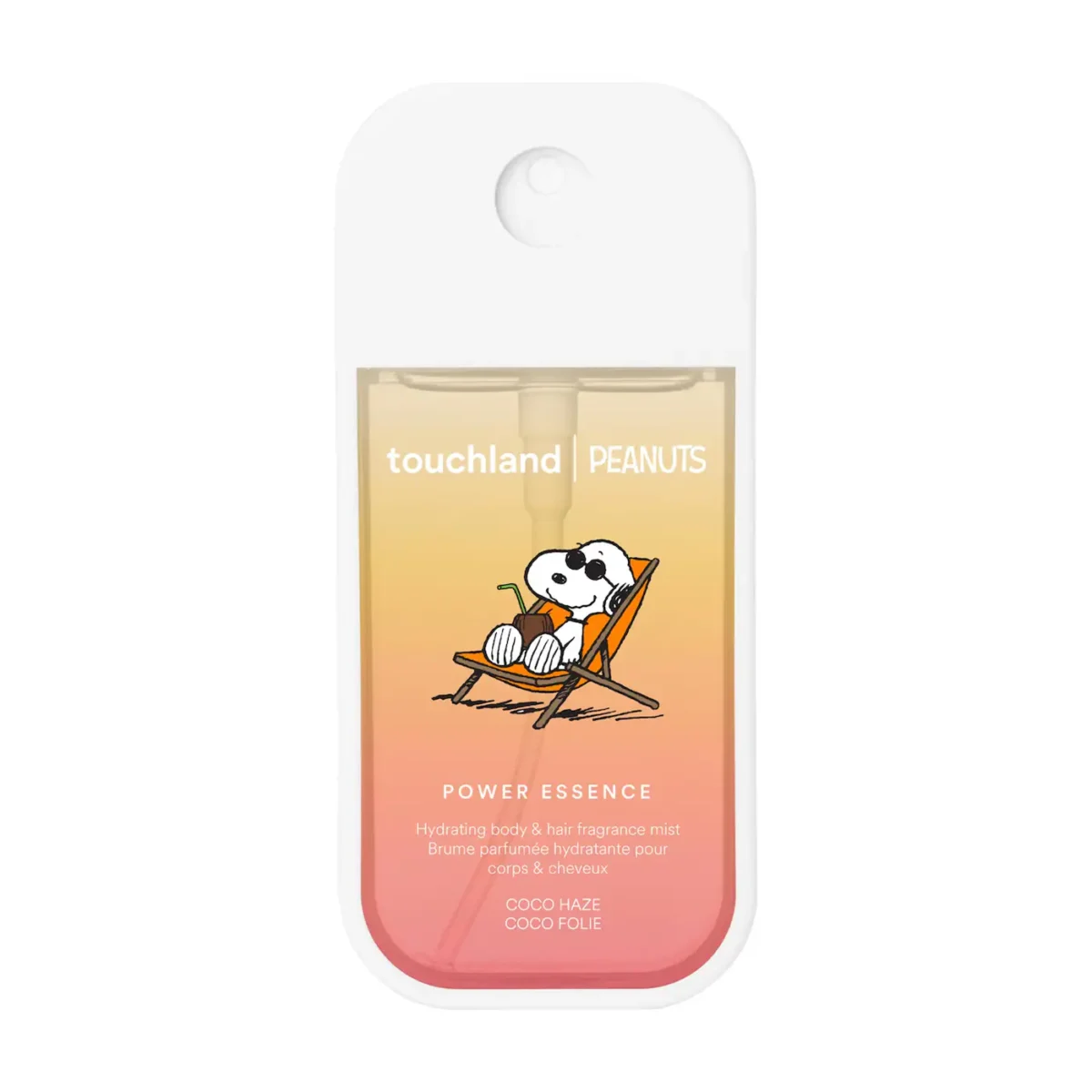 Touchland | Peanuts Body Mist (Mist Perfumado para Cuerpo)