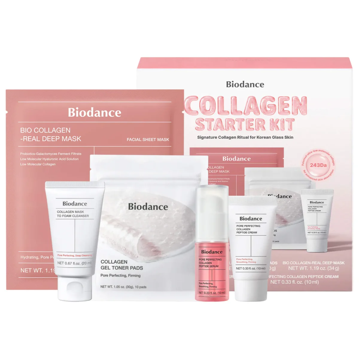 Biodance | Collagen Starter Kit (Kit inicial de colágeno para piel tipo "glass skin" coreana)