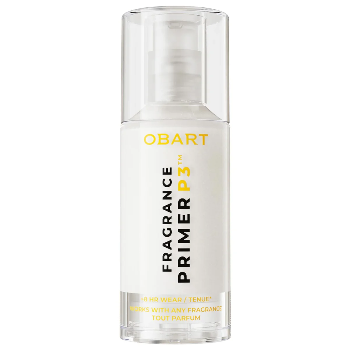 Obart | Fragrance Primer P3 for Longer Lasting Fragrance - Unscented (Primer de perfume sin aroma para prolongar la fragancia)